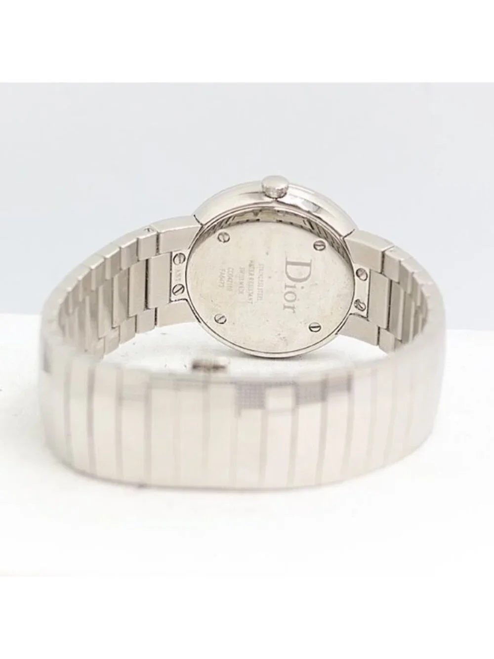 Dior La D de Dior Black Lattice Dial Watch